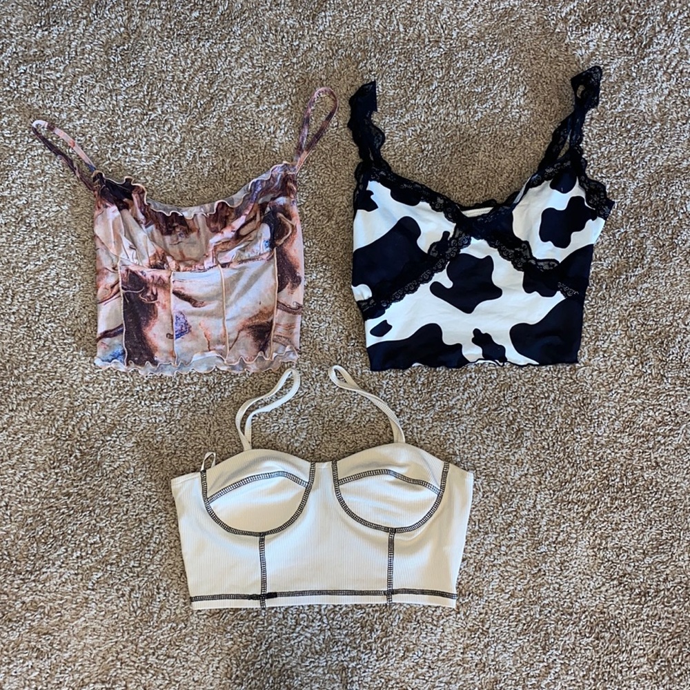 SHEIN three tops; all size XS
